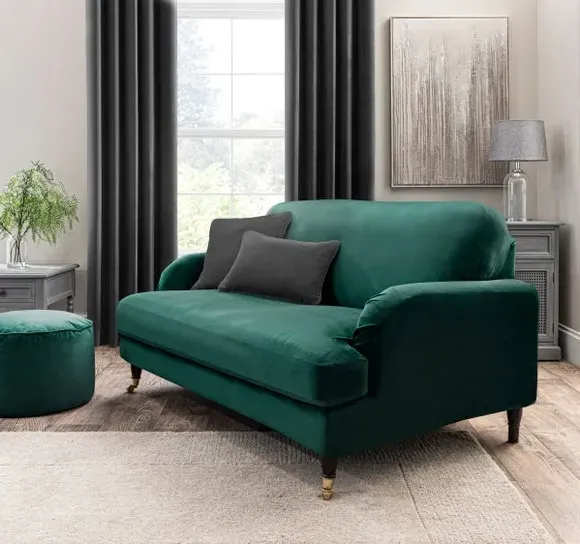 3-Seater Sofa Cover with Stretch - Emerald image