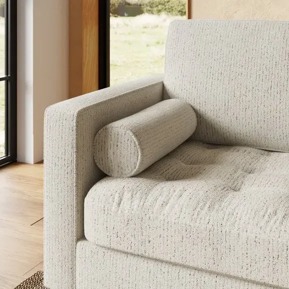 3-Seater Sofa - Ivory, Boucle