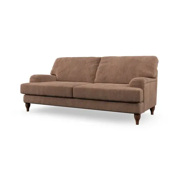 3-Seater Sofa with Bandaged Arms - Clay