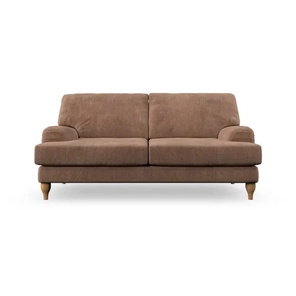 3-Seater Sofa with Bandaged Arms - Clay, Chenille