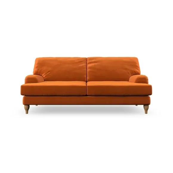 3-Seater Sofa with Bandaged Arms - Ginger