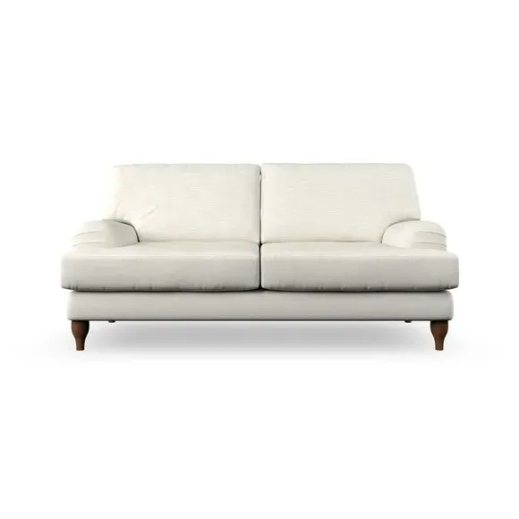 3-Seater Sofa with Bandaged Arms - Ivory, Weave