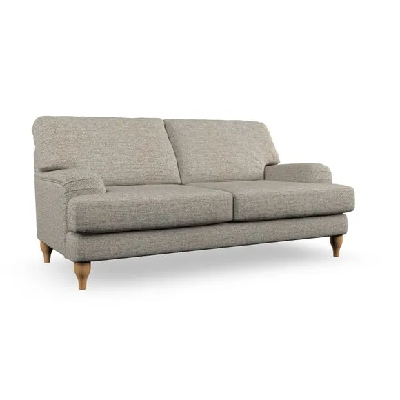 3-Seater Sofa with Bandaged Arms - Natural