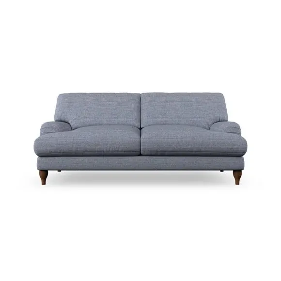 3-Seater Sofa with Bandaged Arms - Navy