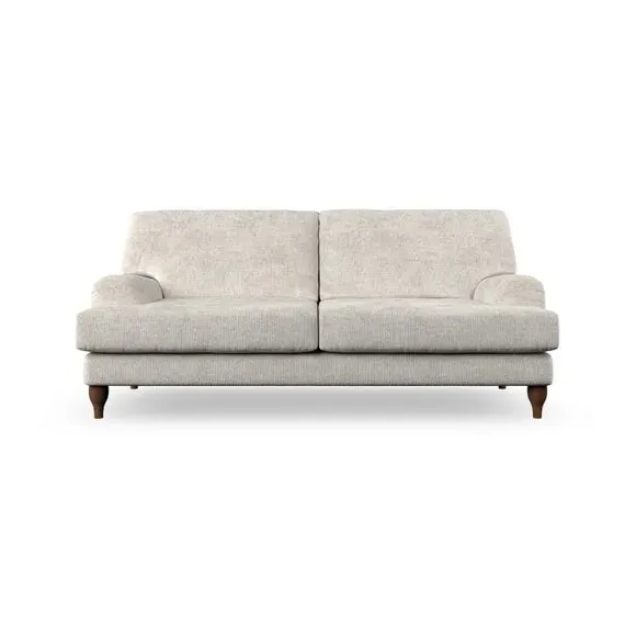 3-Seater Sofa with Bandaged Arms - White Sand