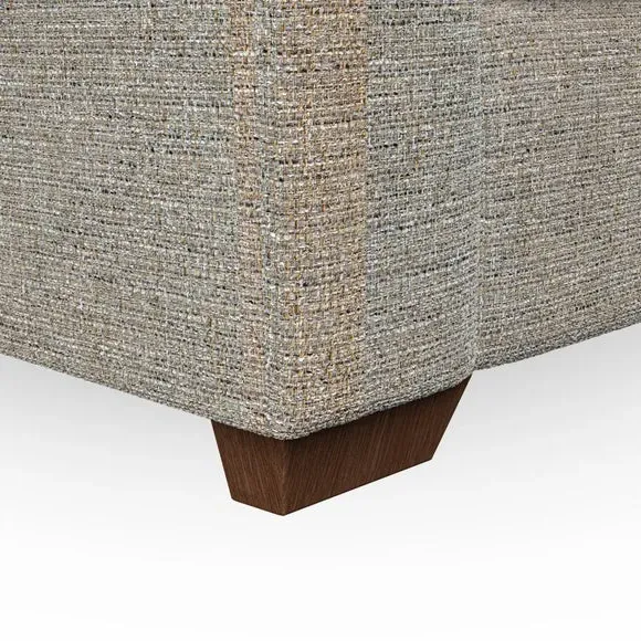 3-Seater Sofa with Flared Arms - Natural