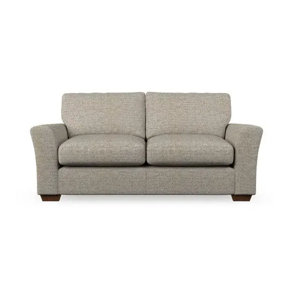 3-Seater Sofa with Flared Arms - Natural