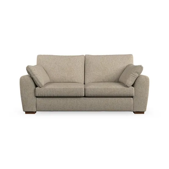 3-Seater Sofa with Pebble Arms - Honey, Weave