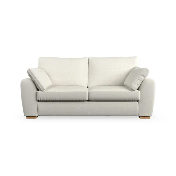 3-Seater Sofa with Pebble Arms - Ivory