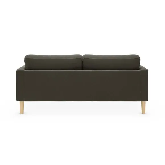 3-Seater Sofa with Removable Covers - Charcoal