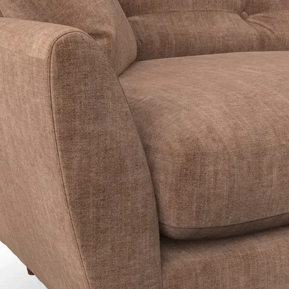 3-Seater Sofa with Scatter Cushions - Clay