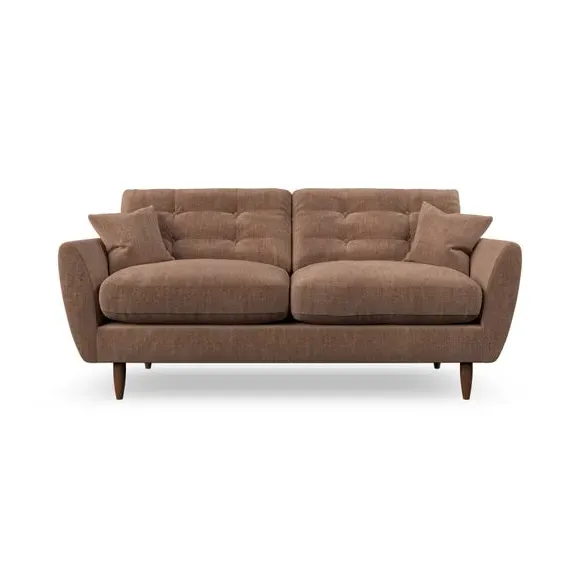 3-Seater Sofa with Scatter Cushions - Clay