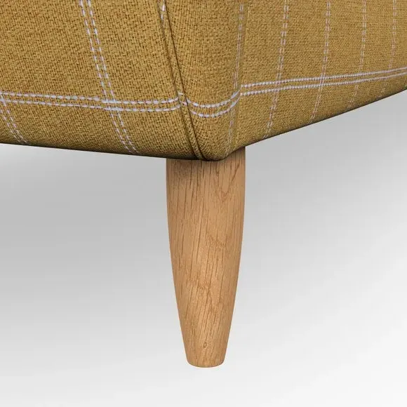 3-Seater Sofa with Scatter Cushions - Ochre