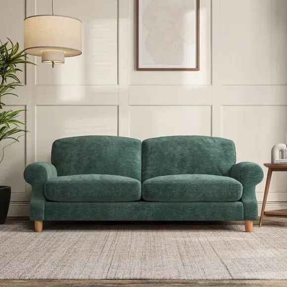 3-Seater Sofa with Scroll Arms - Pacific, Chenille