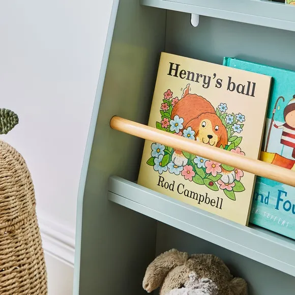 3-Tier Bookcase with Rounded Edges - Sage