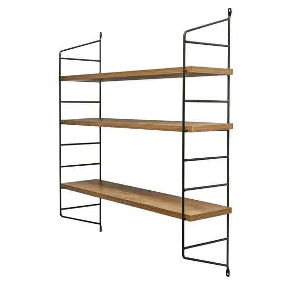 3-Tier Shelf Unit - Pine, Wood