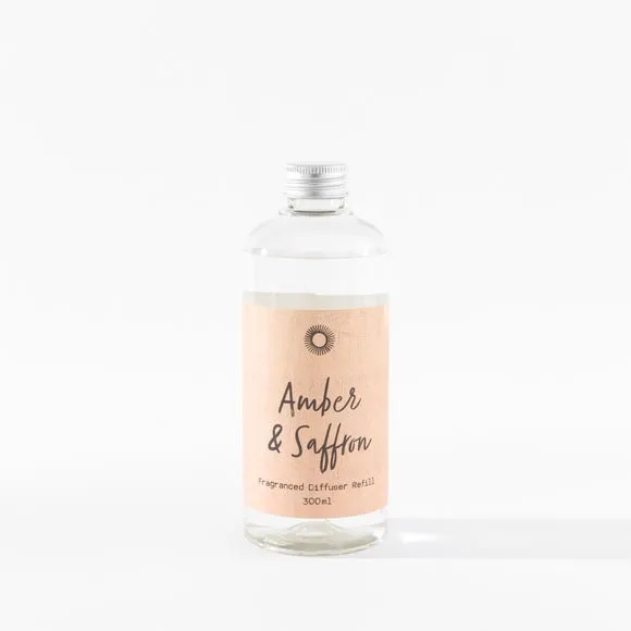 300ml Diffuser Refill - Amber & Saffron Scent