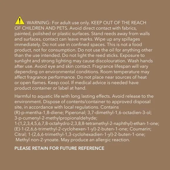 300ml Diffuser Refill Desert Sands - Clear