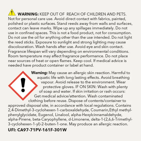 300ml Diffuser Refill - Plum & Patchouli