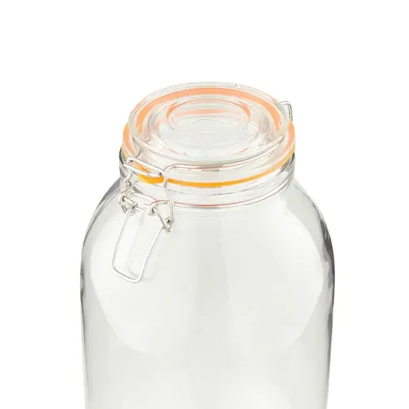 3100ml Storage Jar with Lever Arm - Clear