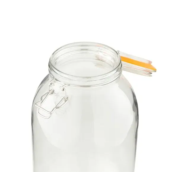 3100ml Storage Jar with Lever Arm - Clear