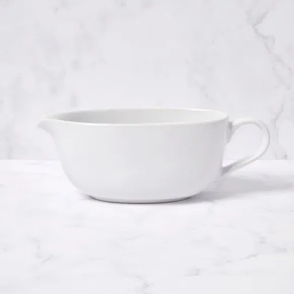 380ml Gravy Boat - White, Stoneware image