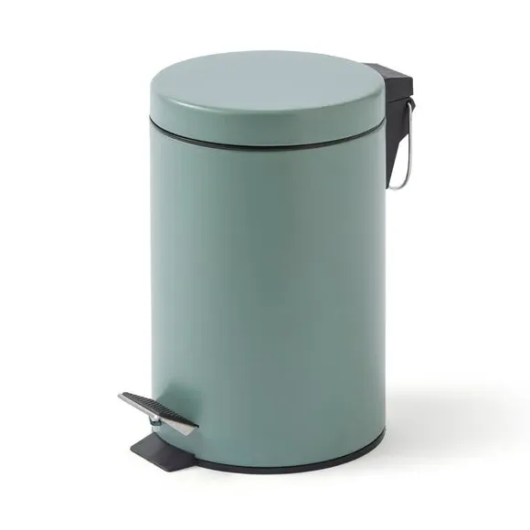 3L Pedal Bin with Inner Bucket - Sage, Metal
