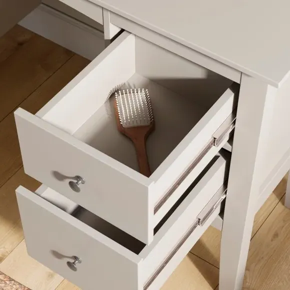 4-Drawer Dressing Table - Natural, Lacquer