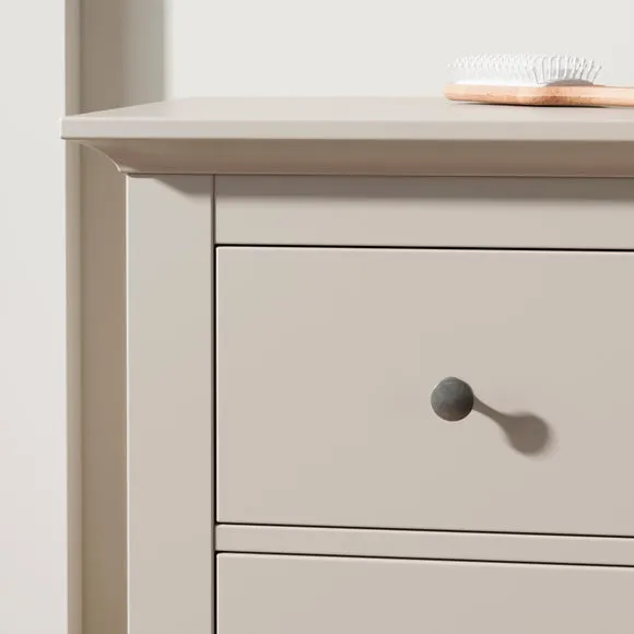 4-Drawer Dressing Table - Natural, Lacquer