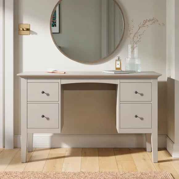 4-Drawer Dressing Table - Natural, Lacquer