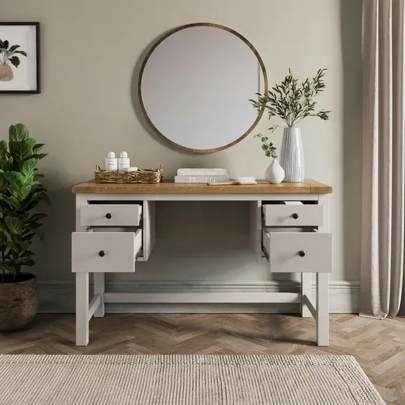 4-Drawer Dressing Table - Stone