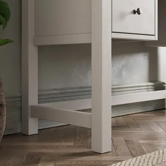 4-Drawer Dressing Table - Stone
