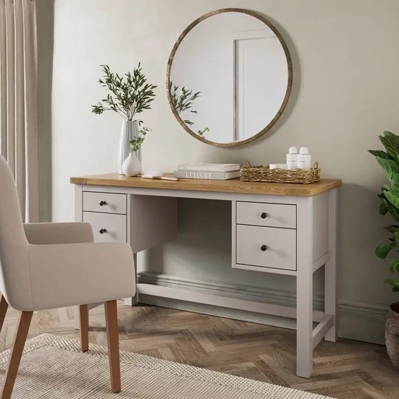 4-Drawer Dressing Table - Stone