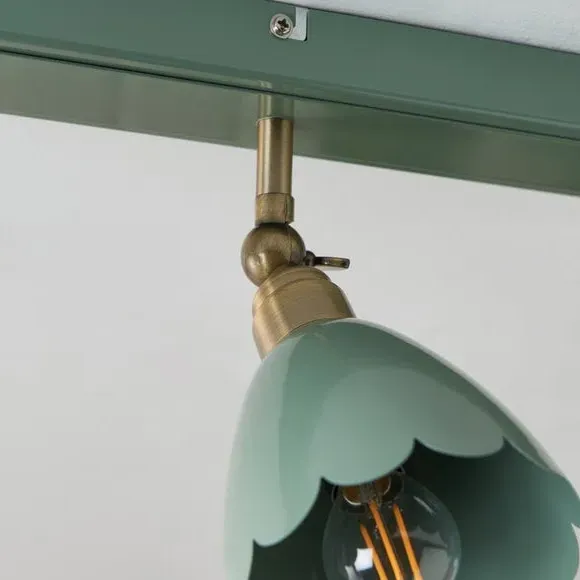 4-Light Spotlight Bar Adjustable - Lilypad, Metal