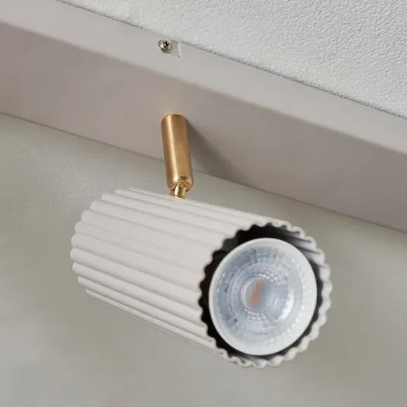 4 Light Spotlight Bar Adjustable - Sandstone Metal