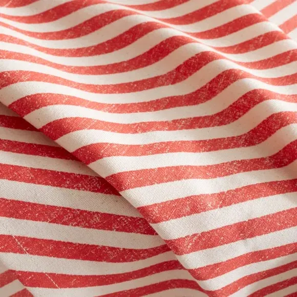 4-Pack Napkins Candy Cane Stripe - Red, Cotton