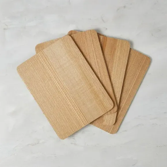 4-Pack Placemats with Painted Edge - Pistachio image