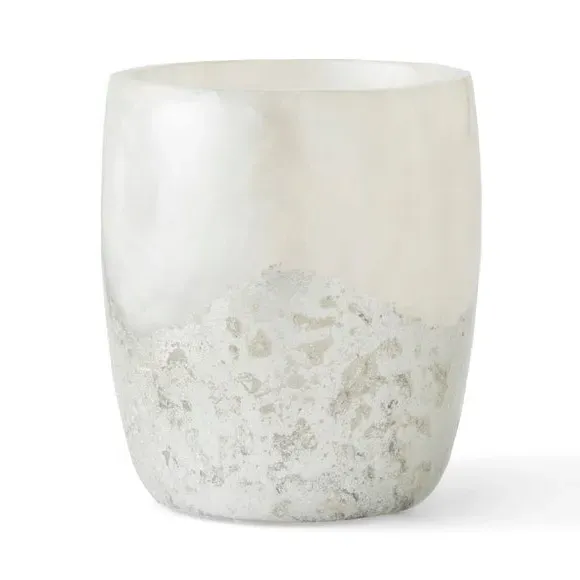 4-Piece Bathroom Accessories Set - Silver, Resin