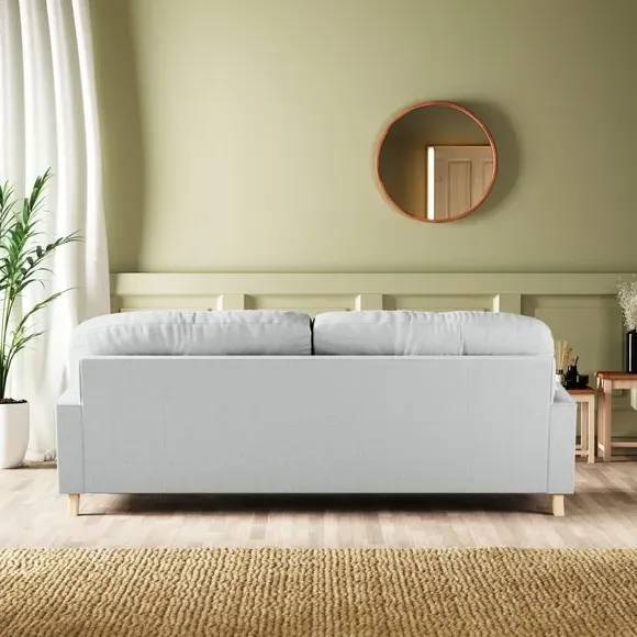 4-Seater Chesterfield Sofa - Grey, Velvet