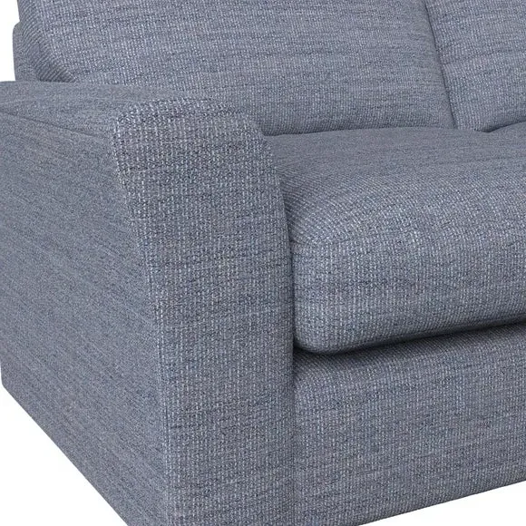 4-Seater Corner Chaise Sofa - Navy