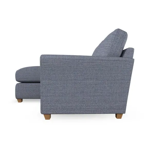 4-Seater Corner Chaise Sofa - Navy