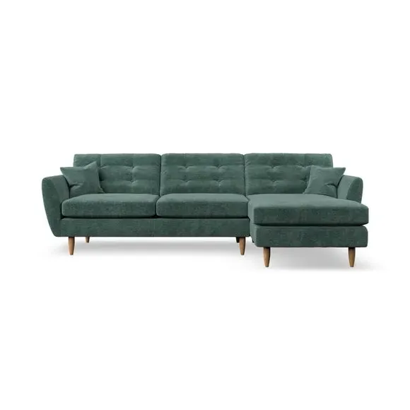 4-Seater Corner Chaise Sofa - Pacific, Chenille