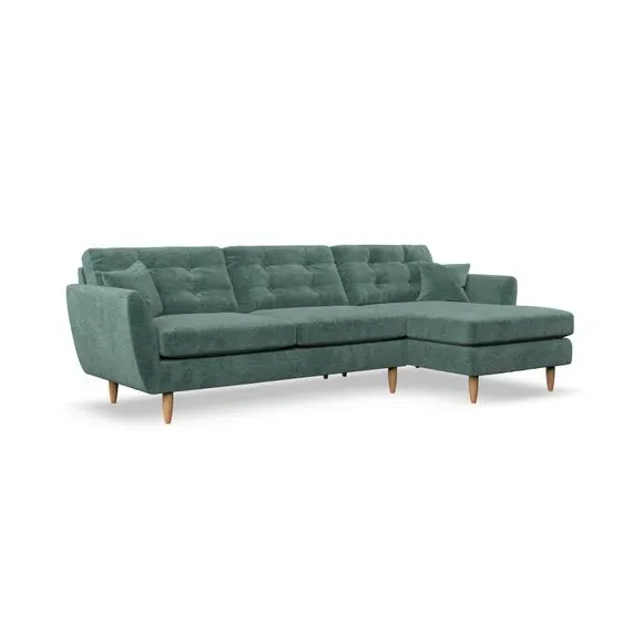 4-Seater Corner Chaise Sofa - Pacific, Chenille