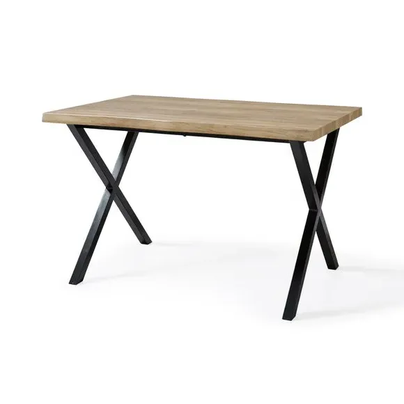4-Seater Rectangular Dining Table - Light Wood