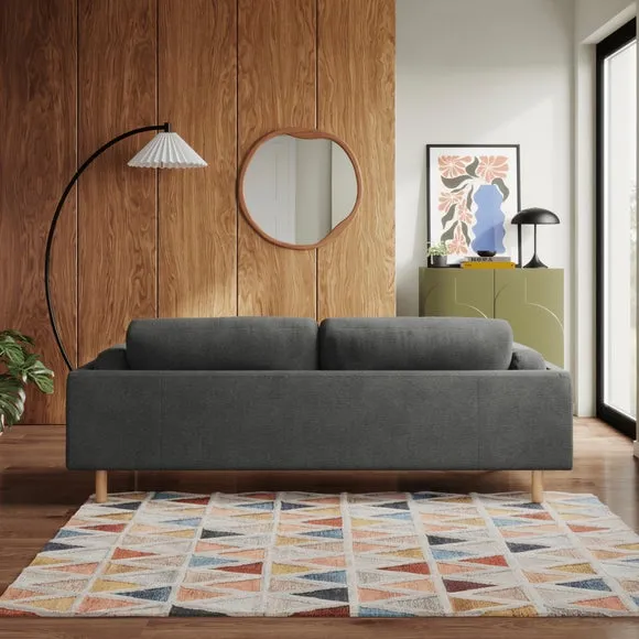 4-Seater Sofa - Graphite, Chenille