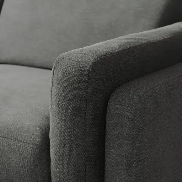 4-Seater Sofa - Graphite, Chenille