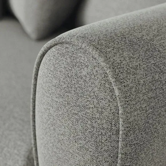 4-Seater Sofa Multi Texture - Grey, Fabric