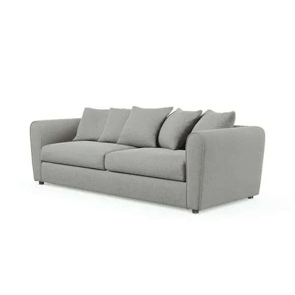 4-Seater Sofa Multi Texture - Grey, Fabric