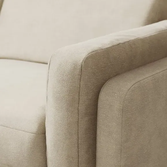 4-Seater Sofa - Natural, Chenille