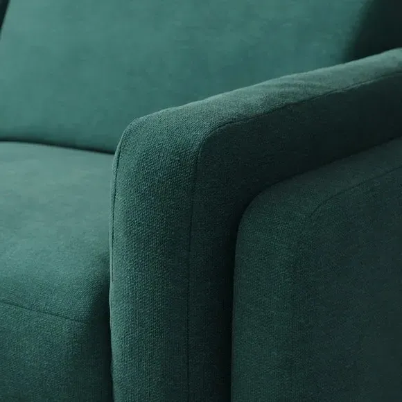 4-Seater Sofa - Peacock, Chenille